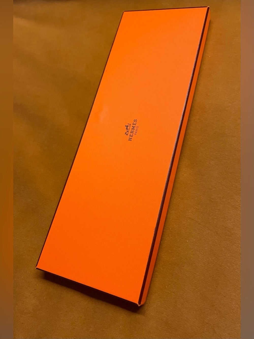 Hermes Signature Orange Gift Box | Hermes Scarf BOX ONLY